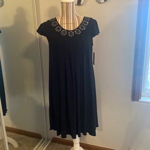 AB Studio Little Black Dress Size Small